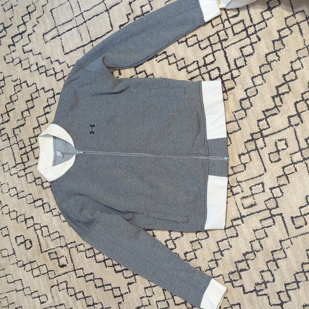 Adidas bomber style sweatshirt Medium